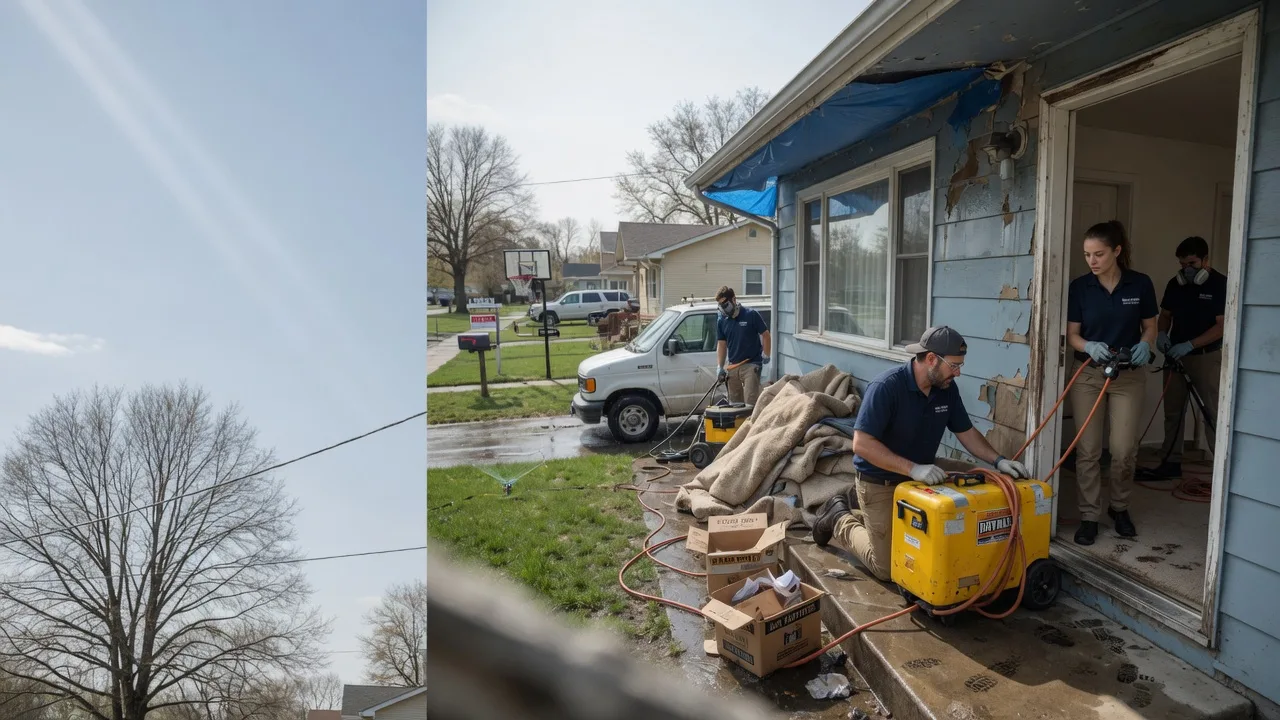 Basement Flood Cleanup in Mount Blanchard, OH near me
